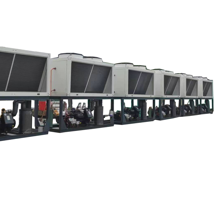Direct Selling Compressor Refriger Unit Motor Air Cooler Chiller Unit 480v Piston Compressor Condensing Unit with Fan OfCopeland