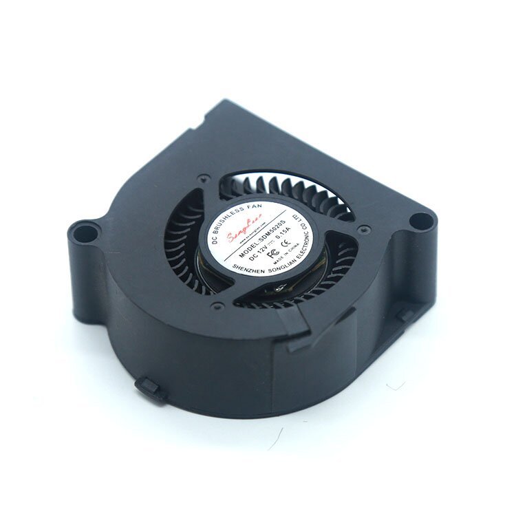 5020 6500rpm Small DC Blower Fan 5V 12V High Speed Air Blower 50*50*20mm for Stage Lamp