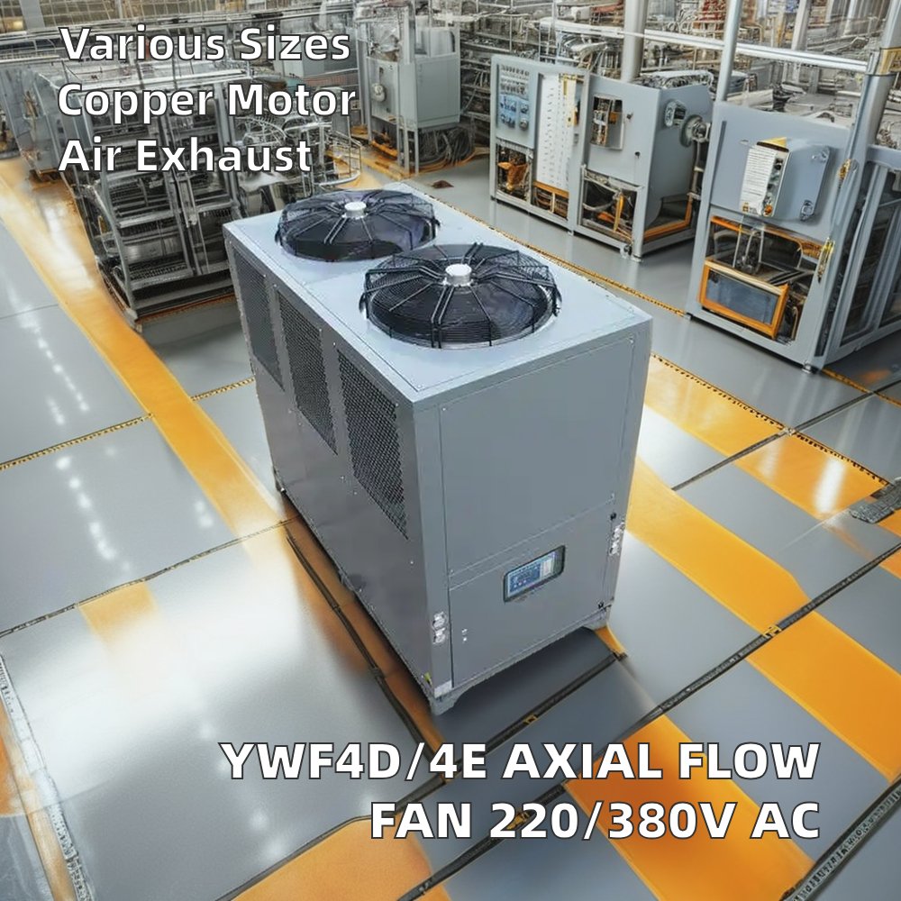 YWF4D/4E ExternalRotor Axial Flow Blower 220/380V AC Air Compressor Condenser Cooling Cold Storage Air Dryer Fan Cooler
