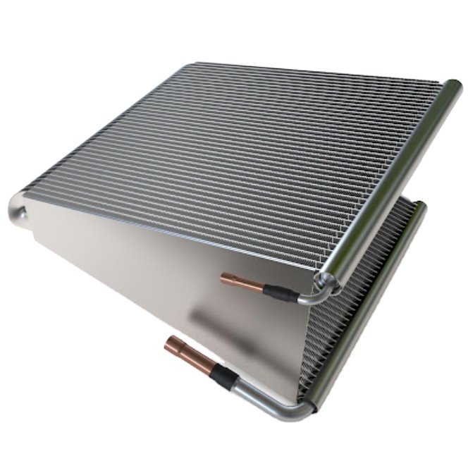 Retekool Heat Pump MicroChannel Heat Exchanger Refrigerator Microchannel Condenser Refrigeration Microchannel Fin air Cooler
