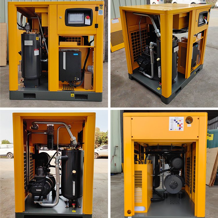 High Pressure Industrial 30hp Vertical Air Compressor 22KW Screw Air Compressor