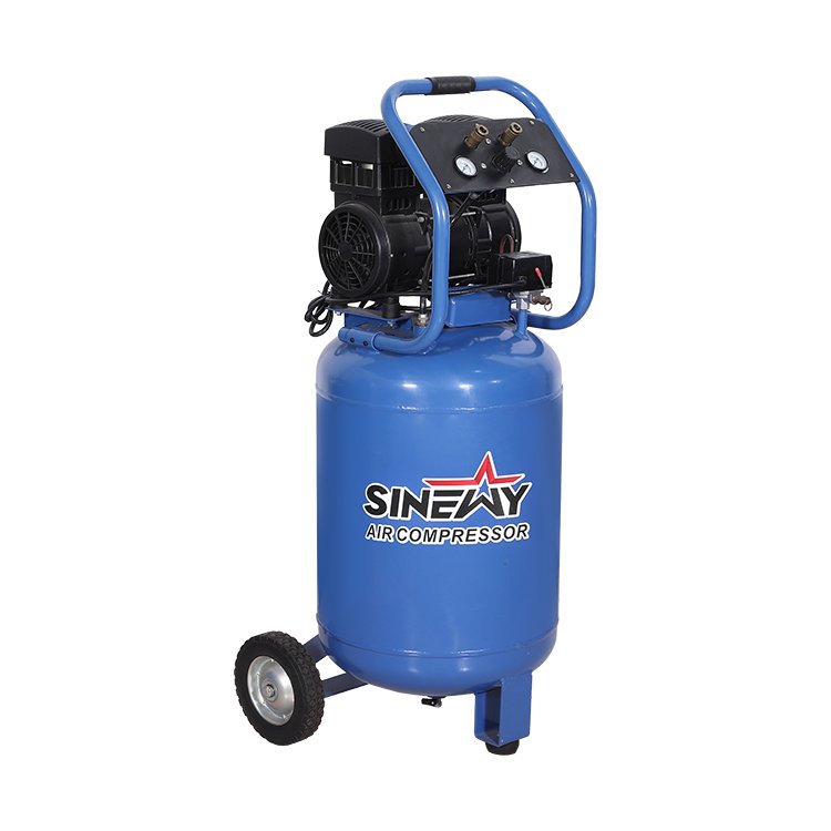 Sinewy Piston May Nen Khi 1.5Kw 2Hp Portable Electric-Powered Silent Heavy Duty Oil Free Paint Air Compressor