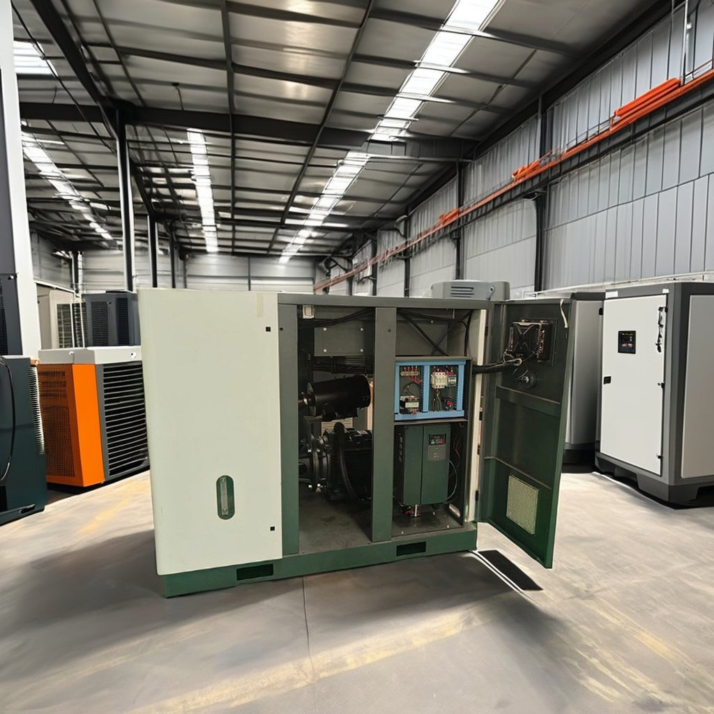 Multsea22kw 37kw 55kw 75kw 90kw 120kw 150kw Compresseur Industriel Oil Cooled Screw air Compressor Manufacturer