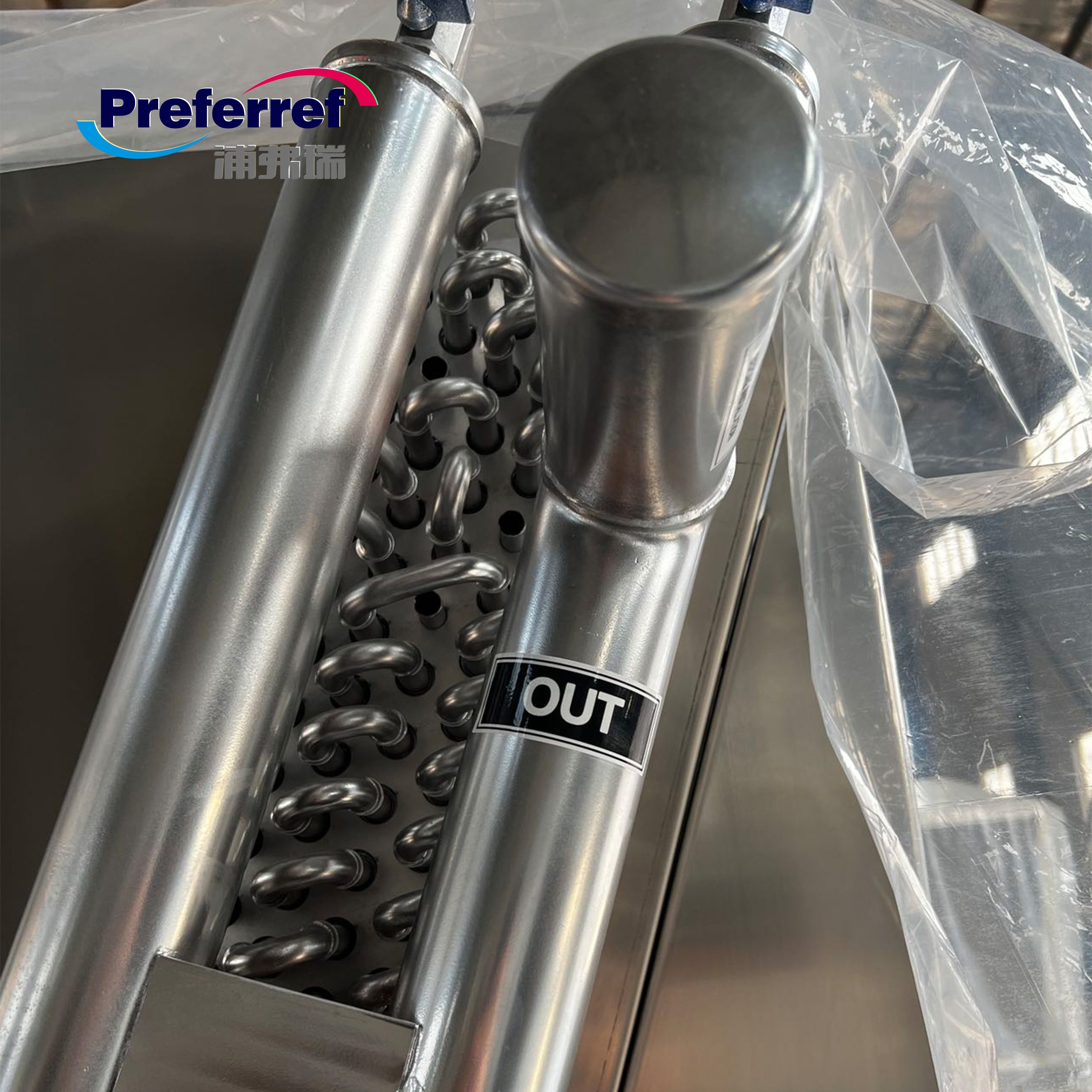Preferref V Shape Dry Air Cooler for Immersion Cooling Data Center