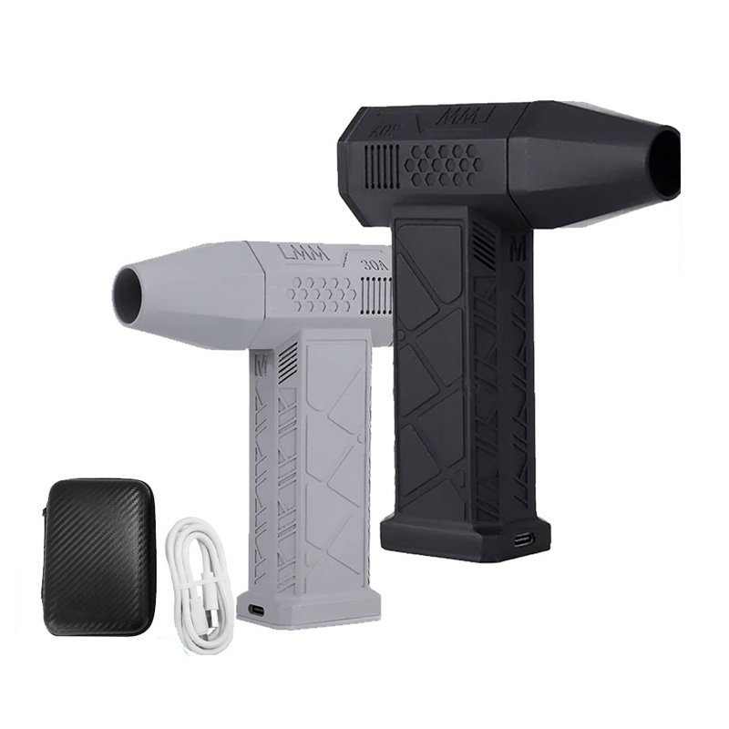 Mini Cordless Turbo Jet Blower 130000 RPM Brushless Motor Powerful Blower High Speed Duct Fan Pocket Jetfan Mini Turbo Fan