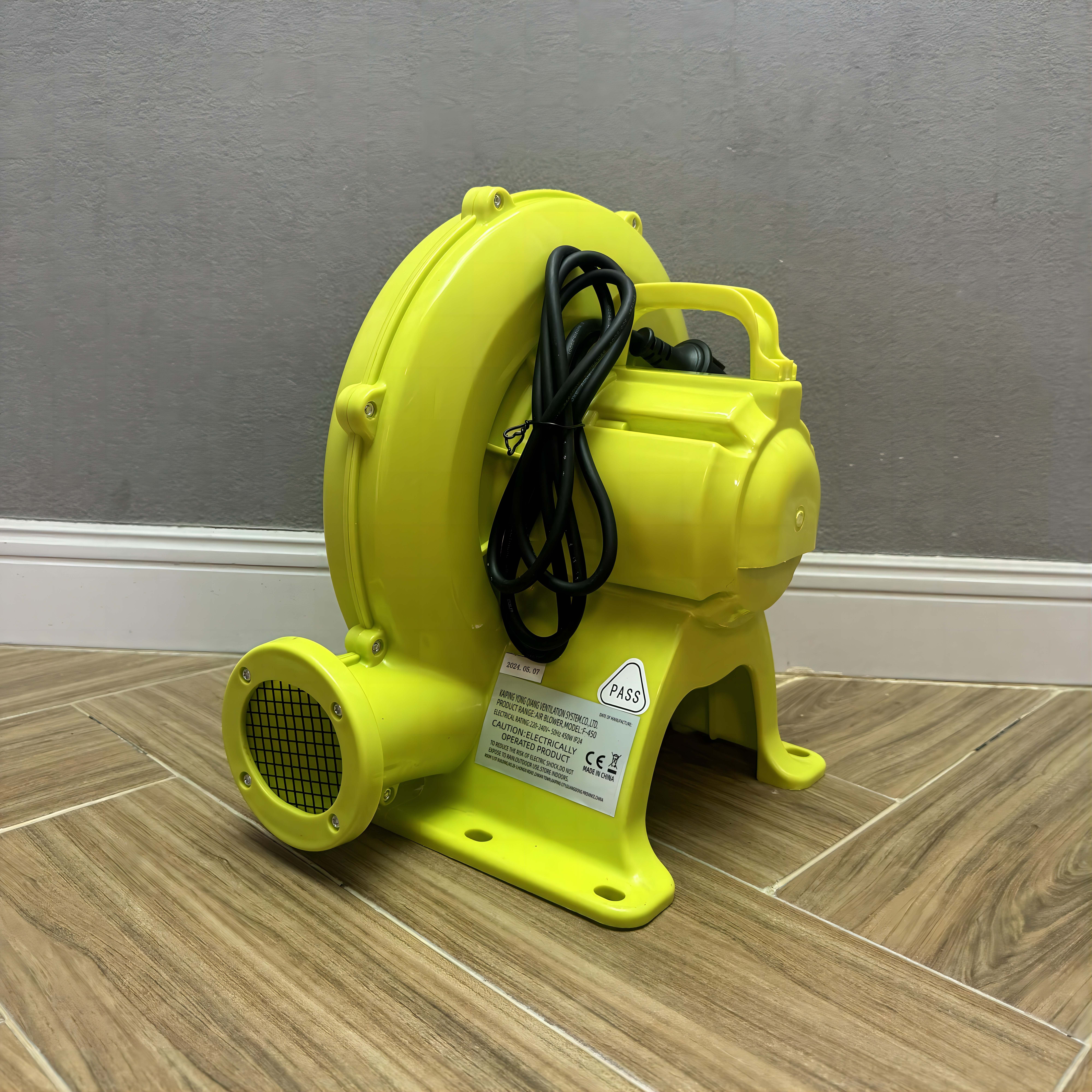 Bounce House Blower 450W 220V Blower Inflatable Blower Fan air for Inflatables Castle House Low Noise