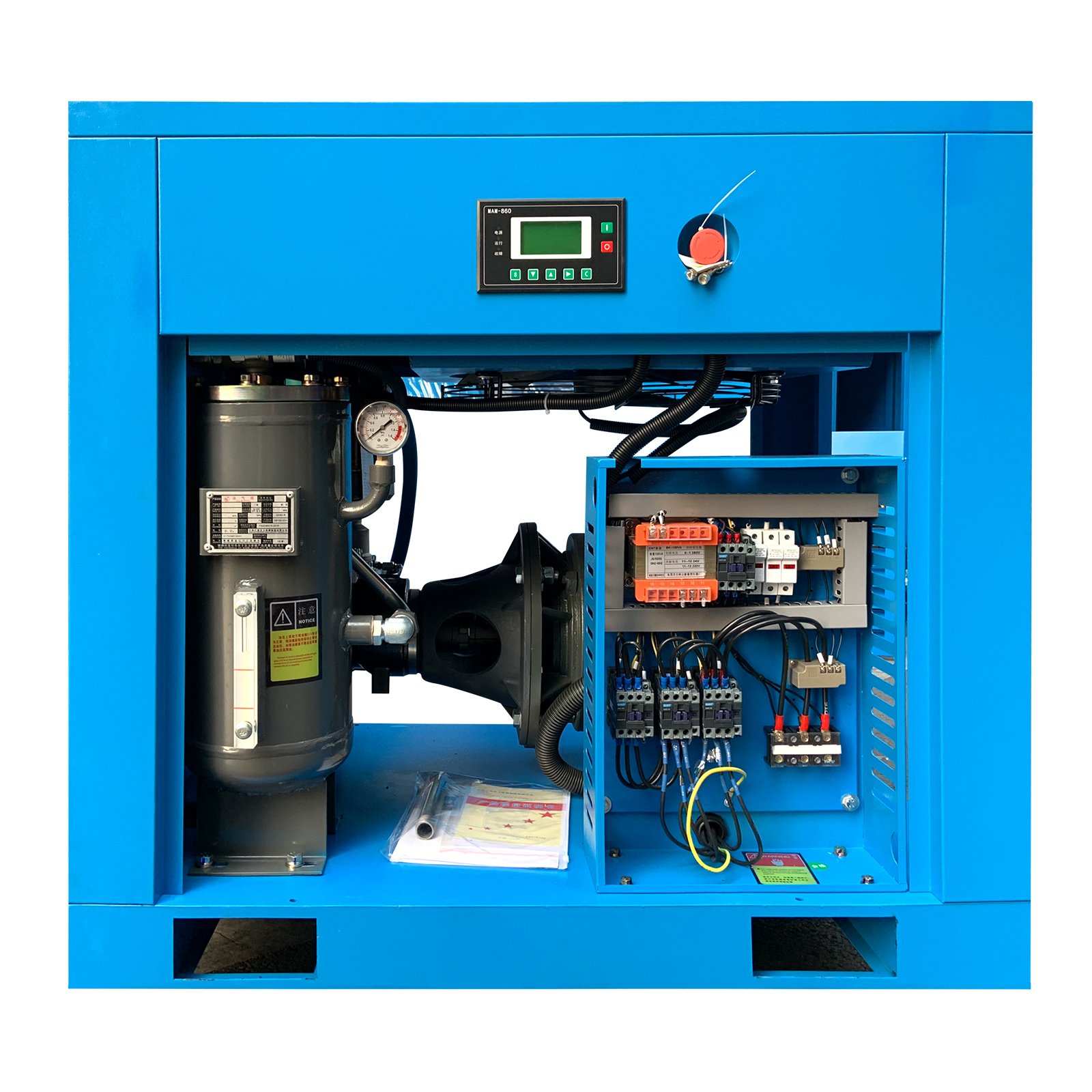 Panrui 15kw General Industrial Equipment 20 Hp Chinese Air Compressor