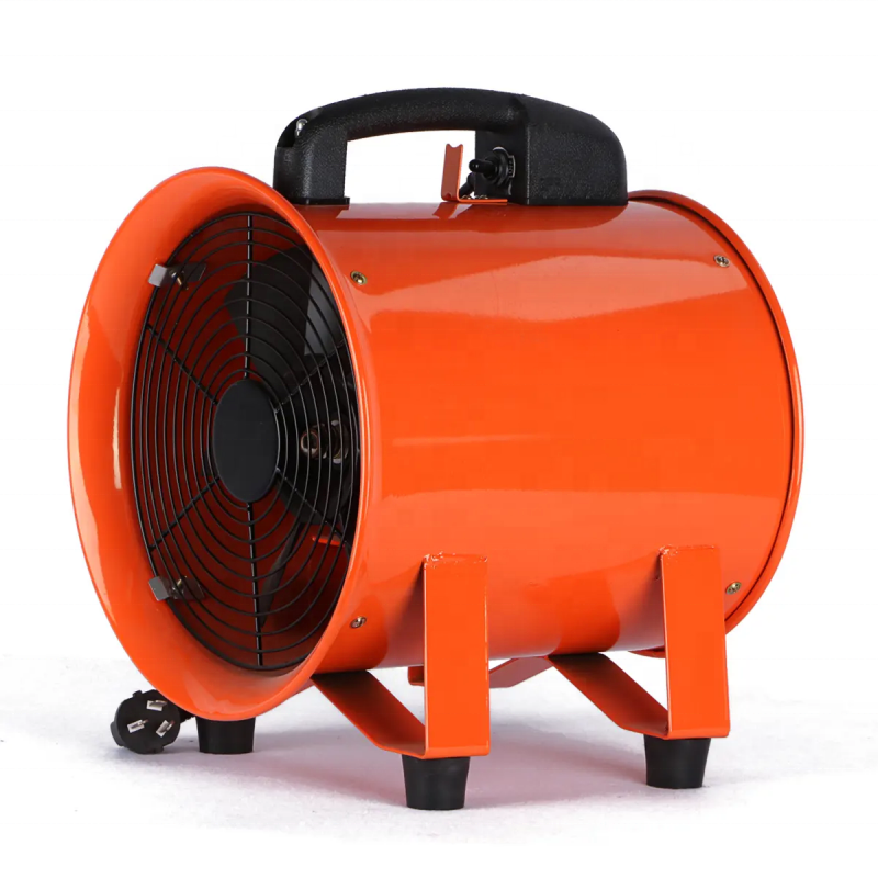 SHT-200 300 400 500mm Portable Axial Flow Fan Marine Pipeline Mobile Industrial Exhaust Fan Warehouse Smoke Ventilation Fans