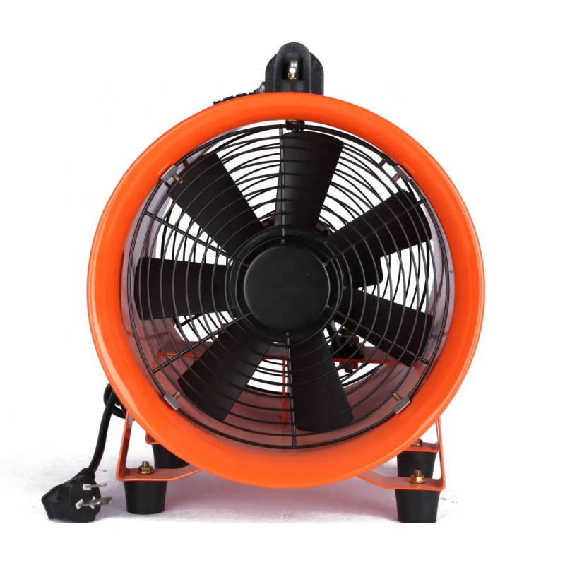 SHT-200 300 400 500mm Portable Axial Flow Fan Marine Pipeline Mobile Industrial Exhaust Fan Warehouse Smoke Ventilation Fans