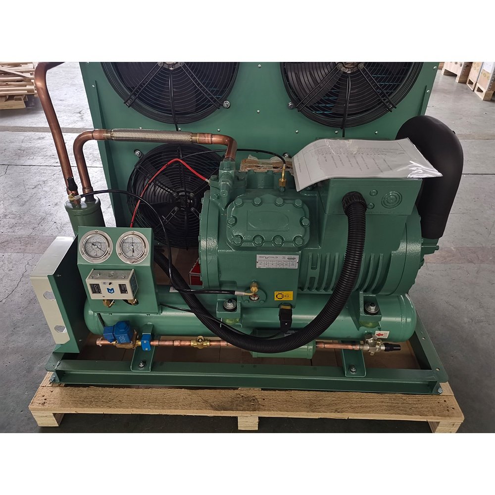 SINOCOLD 3phase 220V 60HZ 10Hp Condensing Unit With Bitzer Compressor for Cold Room Walk-in Freezer System
