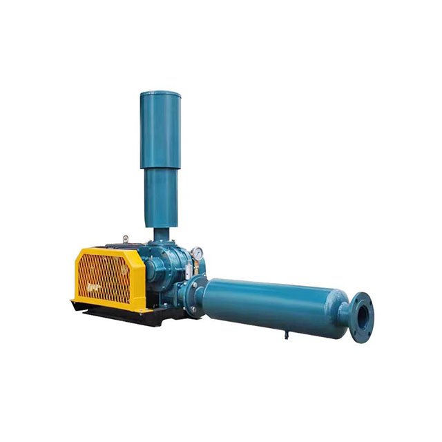 Three-leaf Roots Fan Sewage Treatment Aquaculture Three-leaf Low Noise Fish Pond Oxygenator Roots Blower