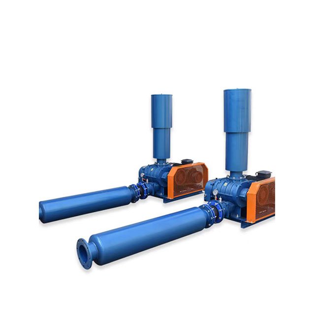 Three-leaf Roots Fan Sewage Treatment Aquaculture Three-leaf Low Noise Fish Pond Oxygenator Roots Blower