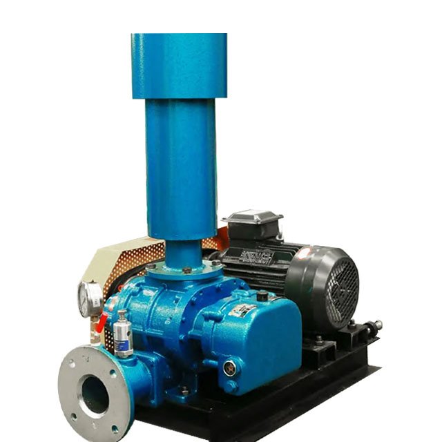 Three-leaf Roots Fan Sewage Treatment Aquaculture Three-leaf Low Noise Fish Pond Oxygenator Roots Blower