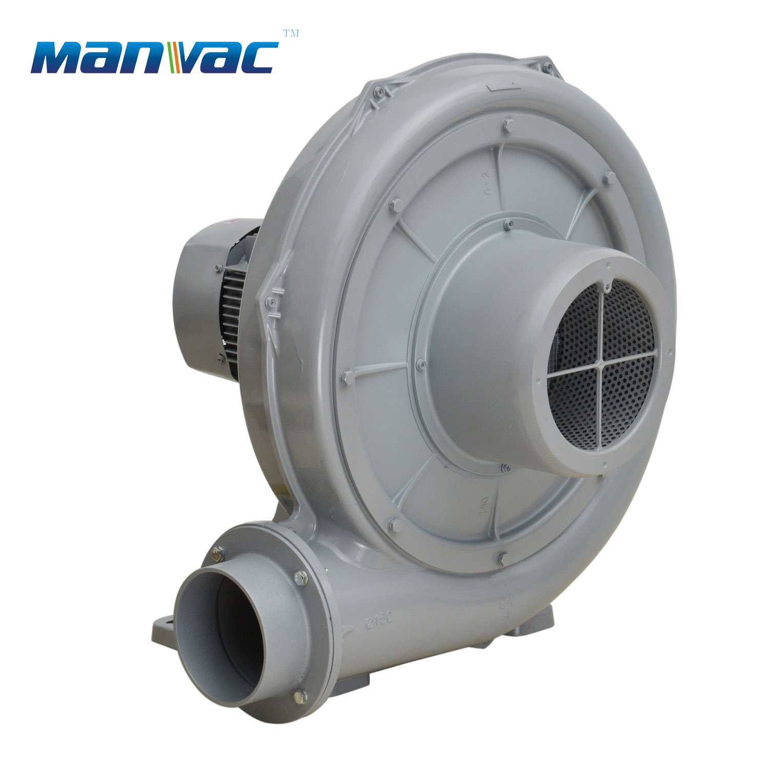 Powerful 0.75KW Single Phase Middle Pressure Turbo Air Blower