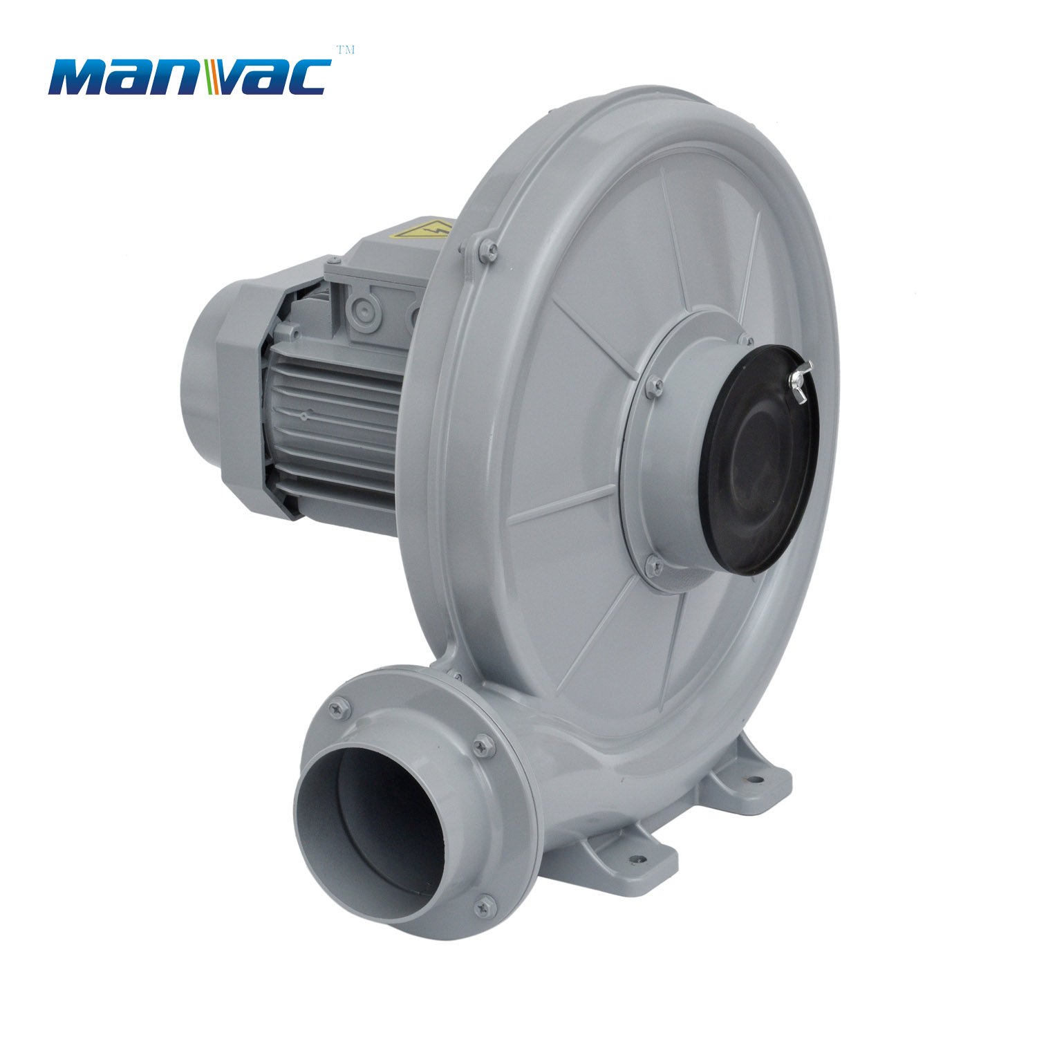 Powerful 0.75KW Single Phase Middle Pressure Turbo Air Blower