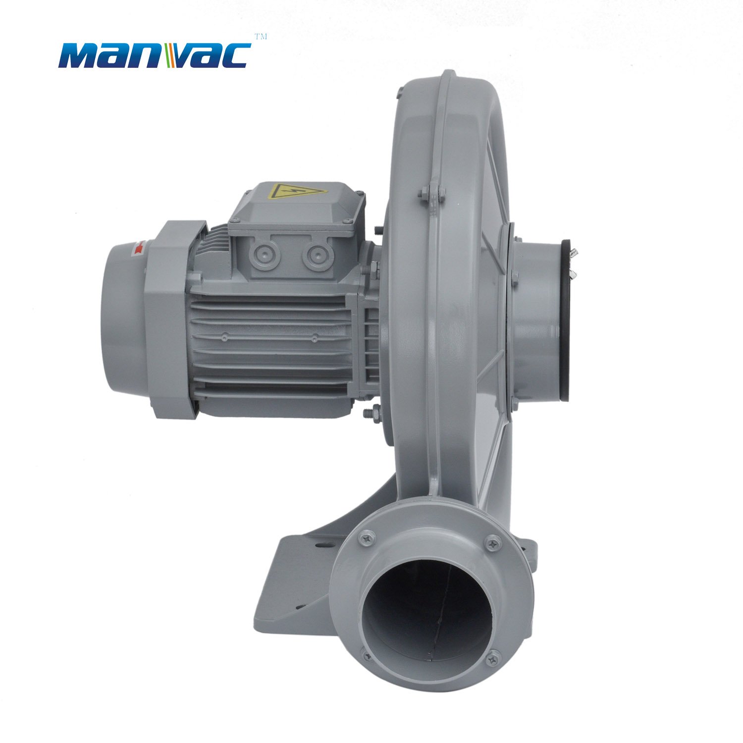 Powerful 0.75KW Single Phase Middle Pressure Turbo Air Blower