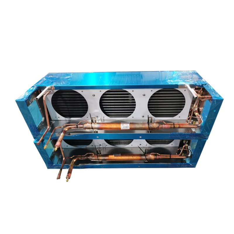 L Type Aluminum Fin Heat Pump Condenser Coils L Shaped Refrigerator Air Cooled Condenser Coil