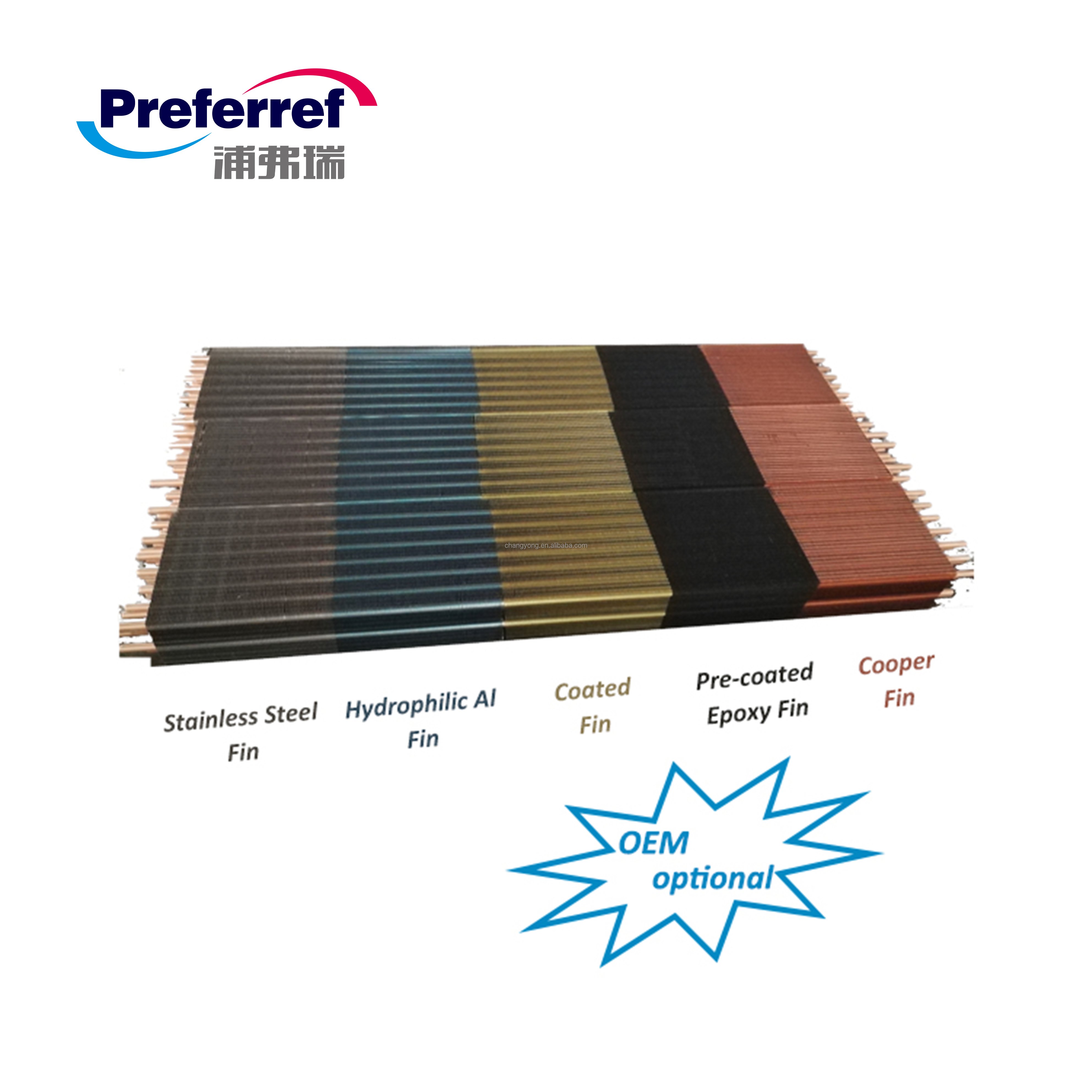 Best Selling Copper Tube Epoxy Aluminum Fin Industrial Air Cooled Condensers Dry Cooler Immersion Mining