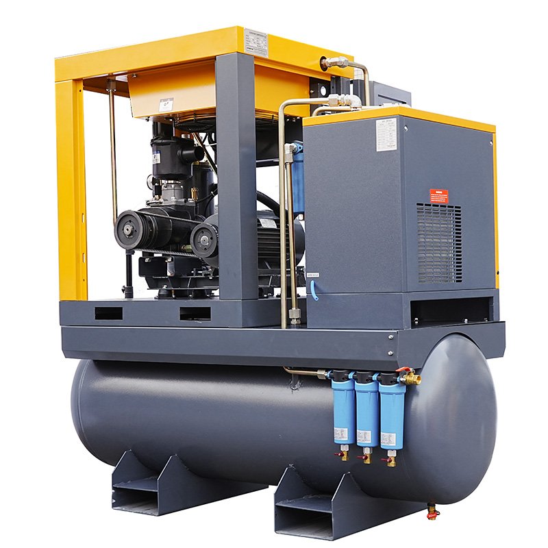 Airhorse All in One Slient Industrial Air Compressor 7.5KW 11KW 15KW 18.5KW 22KW Fixed Speed Rotary Screw Air Compressor