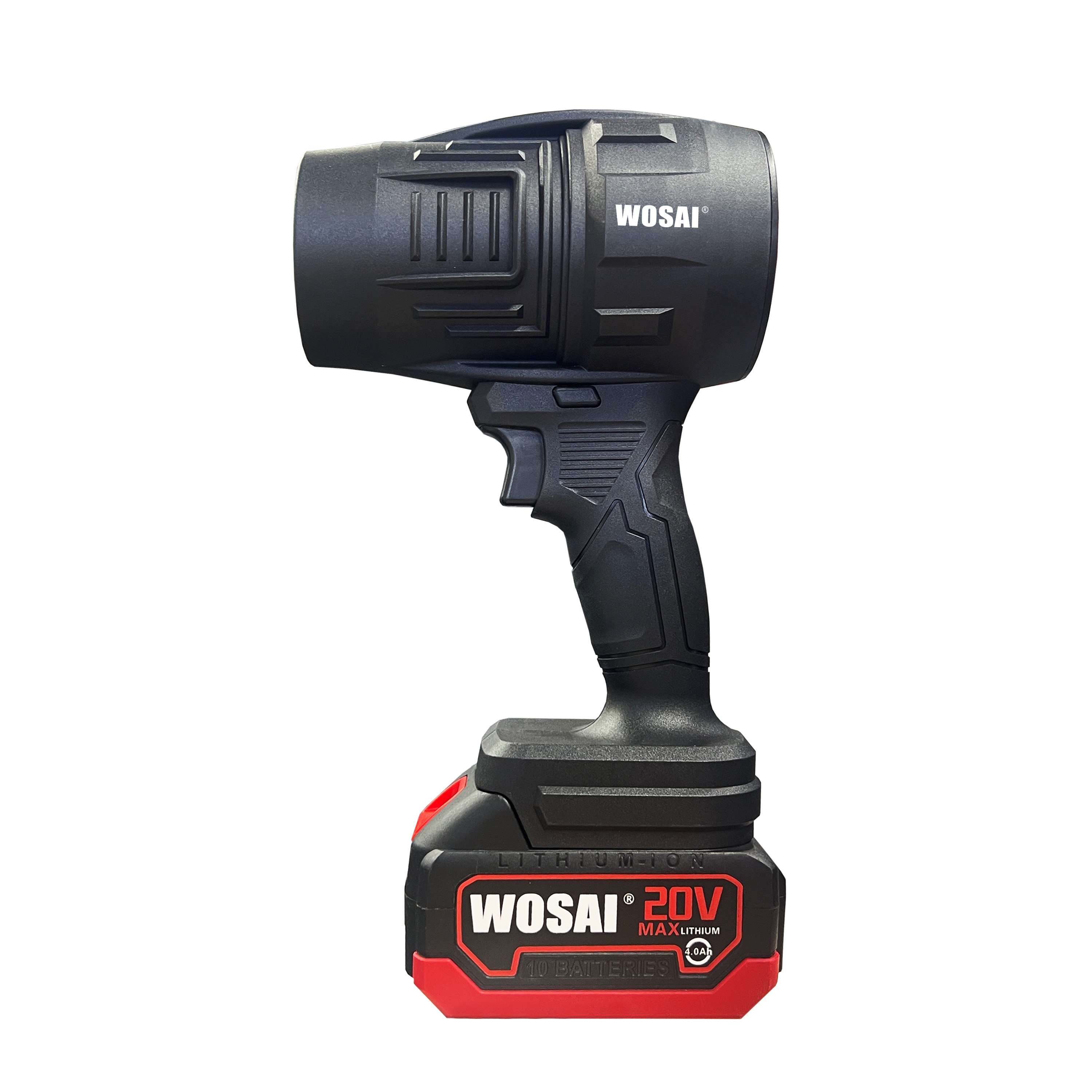 WOSAI 650g Thrust 1050w Battery Detachable Supper Big Jet Fan Dry Car Blower Air Hammer Industrial Hair Dryer