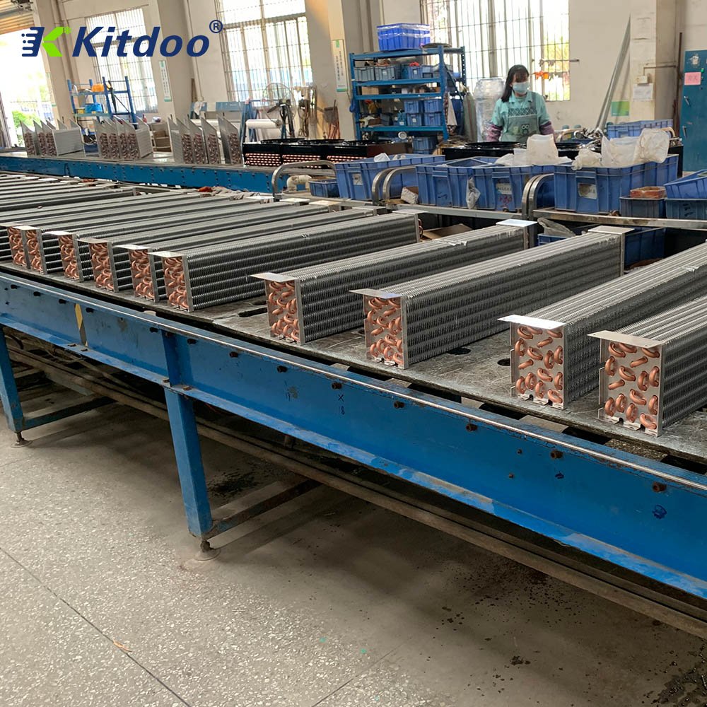 Air Cooled Copper Tube Condenser Wire Tube Condenser Air Cooled Refrigerator Condenser