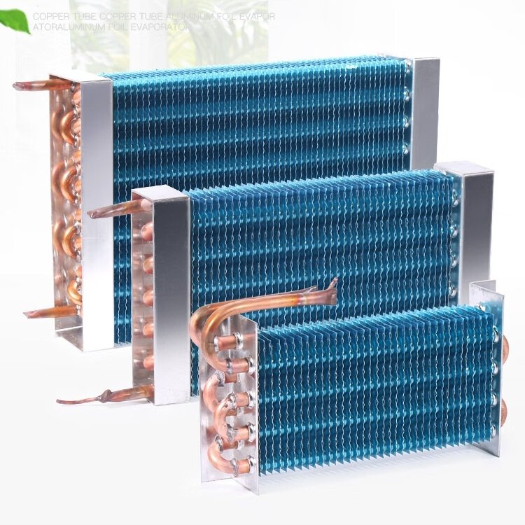 Suitable for Supermarket Freezer Food Cabinet Evaporator Condenser Coil Aluminum Foil Heat Exchanger