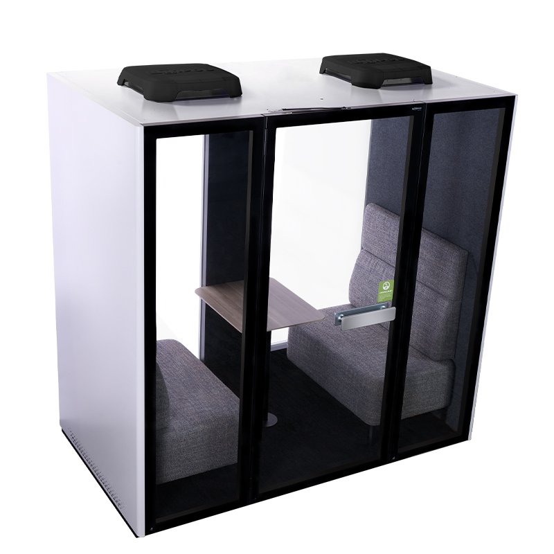Highly Recommended Acoustic Phone Booth D POD 3.0 Best Office Meeting Pods Simple Easy Assembly Office Phone Booth for 4 Persons