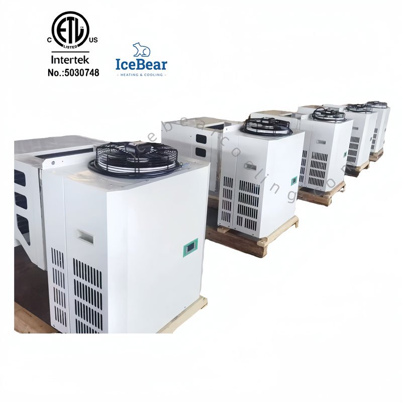 Wall Mounted Mono Block ETL/UL 1hp 2hp 3hp Refrigeration Condensing Unit for Cold Room