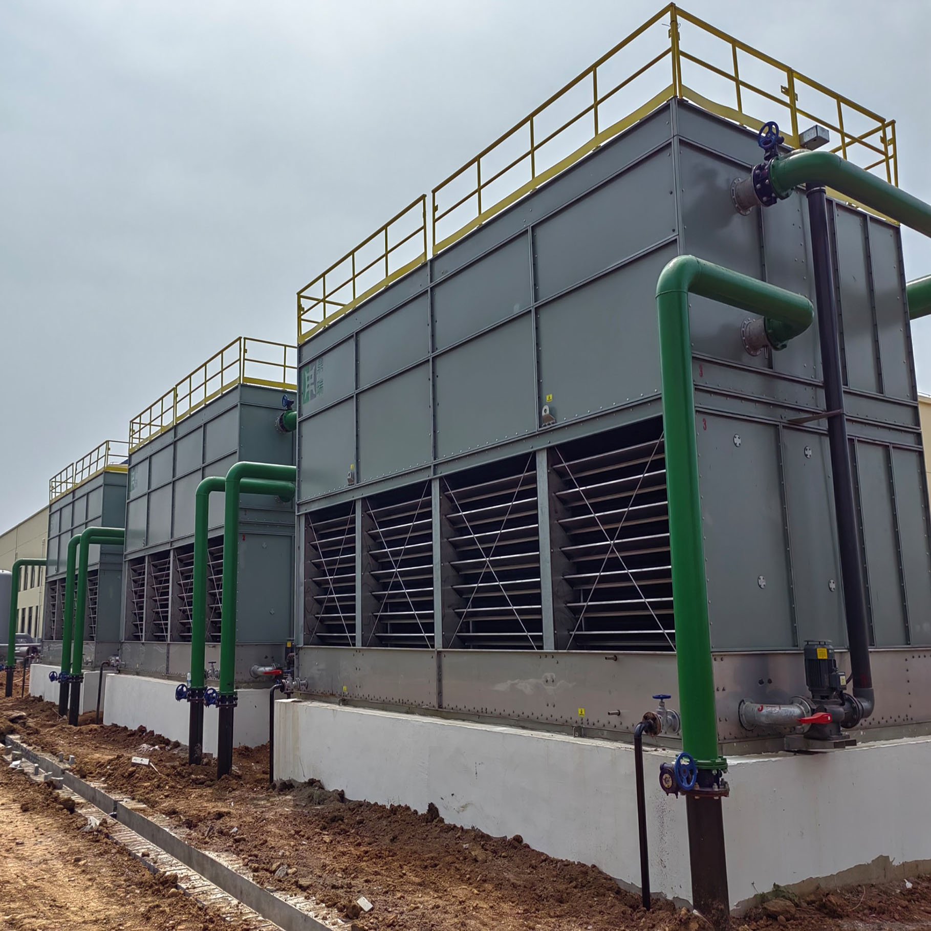 High Efficiency Evaporative Condenser for Industrial Circulating Water Cooling, Evaporative Condensation Heat Transfer Equipment