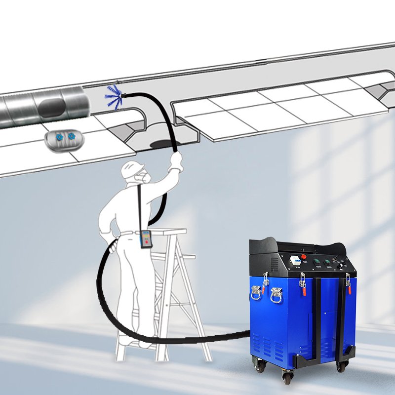 KUAITONG KT 836 Powerful Air Suction Cleaning Machine Hvac Air Duct Cleaning Machines
