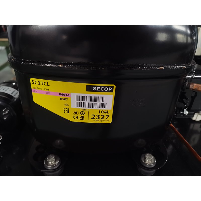 1hp 220V/1PH/50Hz R134a SC21L Hermetic Compressor Cold Storage Refrigeration Condensing Unit
