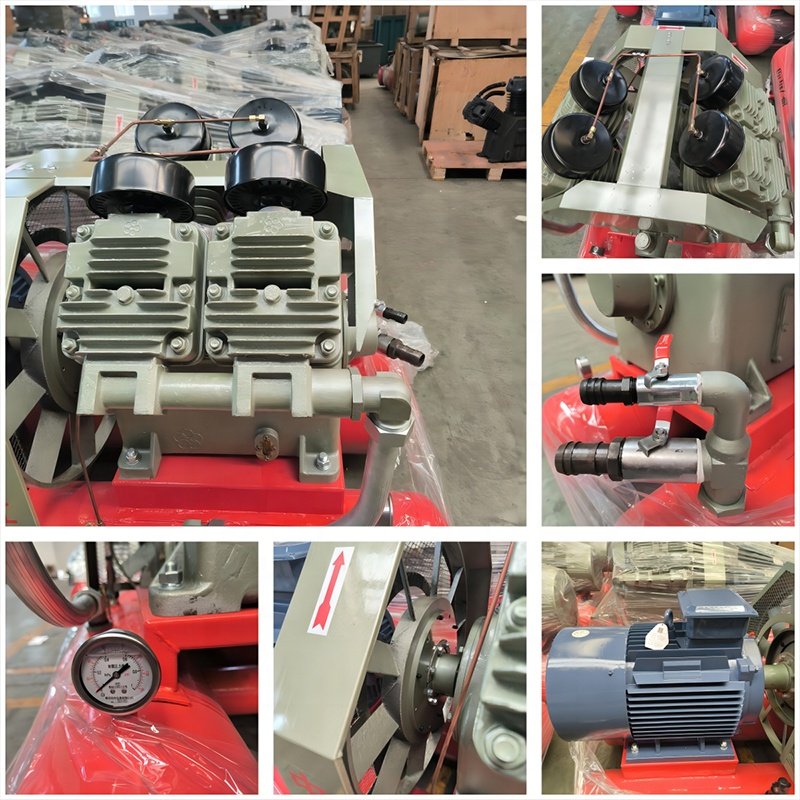 Gas Air Compressor 5 Bar Diesel Engine Portable Used 100cfm Piston Mining Air Compressors With Jack Hammer/Rock Drill Hammer
