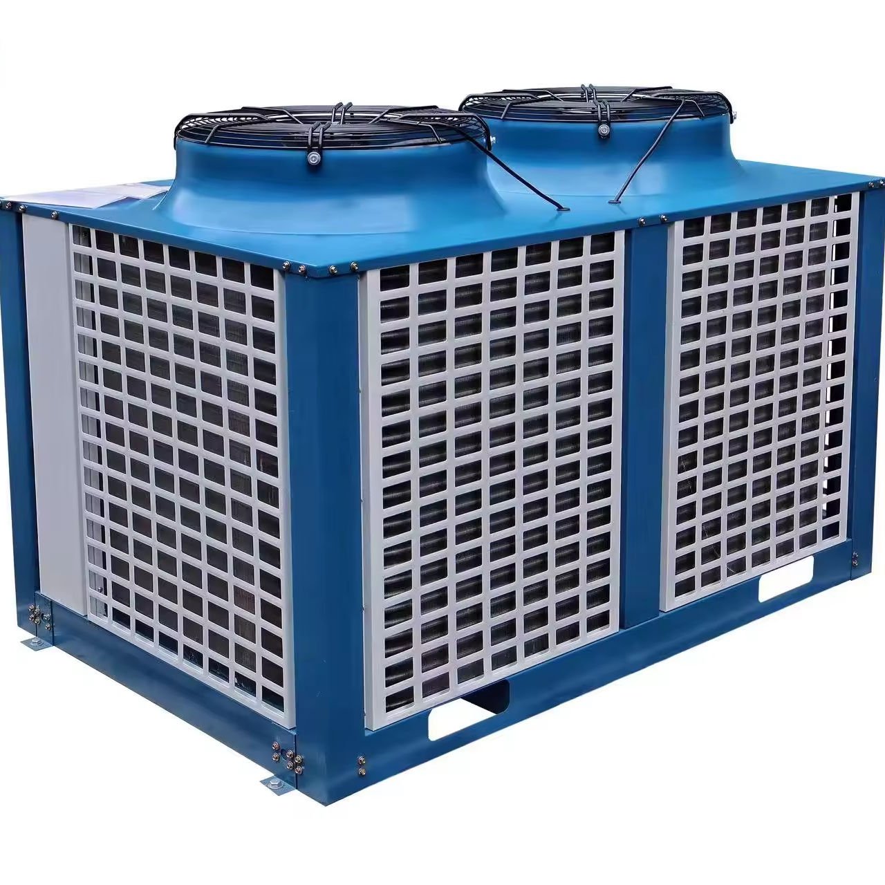 LXRY-high Efficiency Cooling V Type air Cooling System Condenser Refrigeration Compressor Unit Blast Freezer for Cold Room