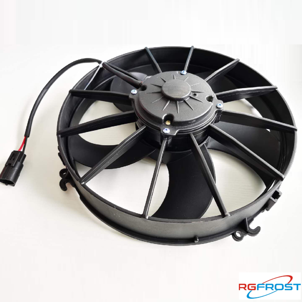 RGFROST OEM 8114-00142 Falcon Bus Air Conditioner Electric Condenser Fan 12V/24V Radiator Cooling Fan for Cars