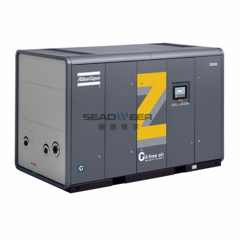 ZR250 ZT250 VSD+ FF Low Noise Atlas Copco Industrial Oil Free Rotary Screw air Compressor