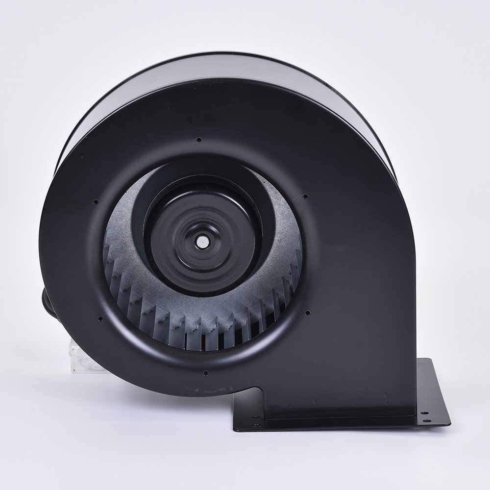 DC 24V 133mm Industrial Free Standing Fan Double Inlet Ventilation Dust Extraction Fan Forward Curved Centrifugal Blower Fan