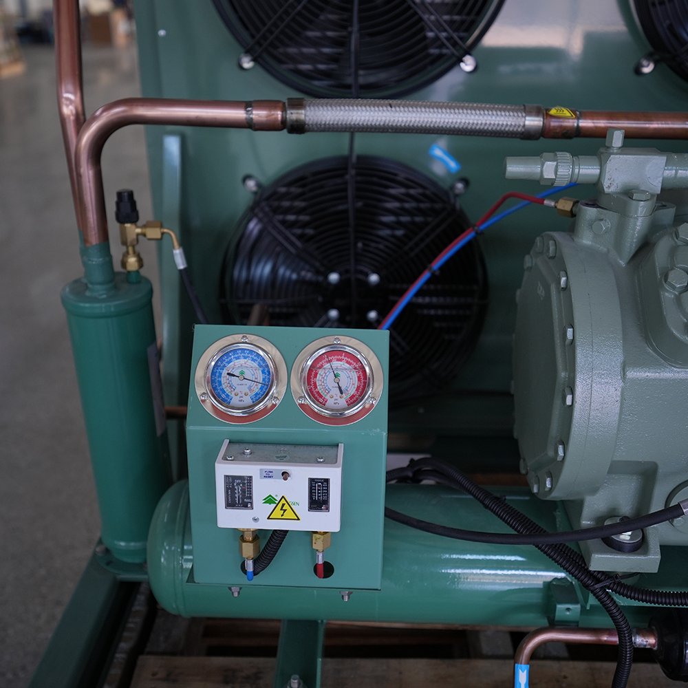 High Quality Cooling Systems Bitzer Compressor Air Cooled Condensing Unit