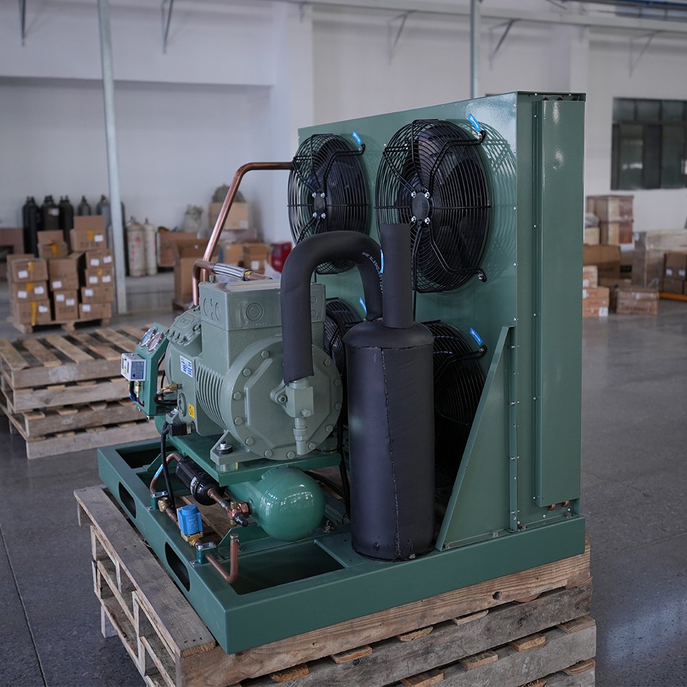 High Quality Cooling Systems Bitzer Compressor Air Cooled Condensing Unit