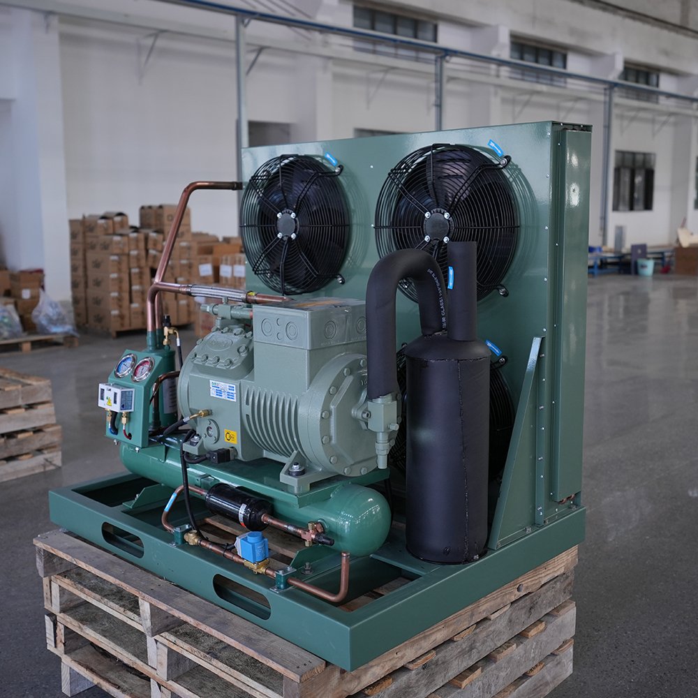 High Quality Cooling Systems Bitzer Compressor Air Cooled Condensing Unit