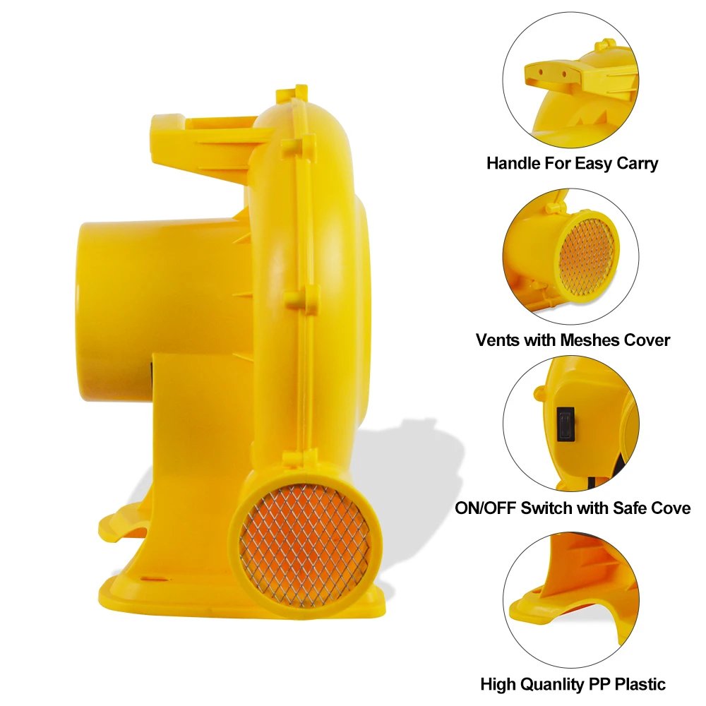 Portable Mini Inflatable Dancing Man air Mover Blower Fan Commercial air Blower Motor for Inflatables Toys