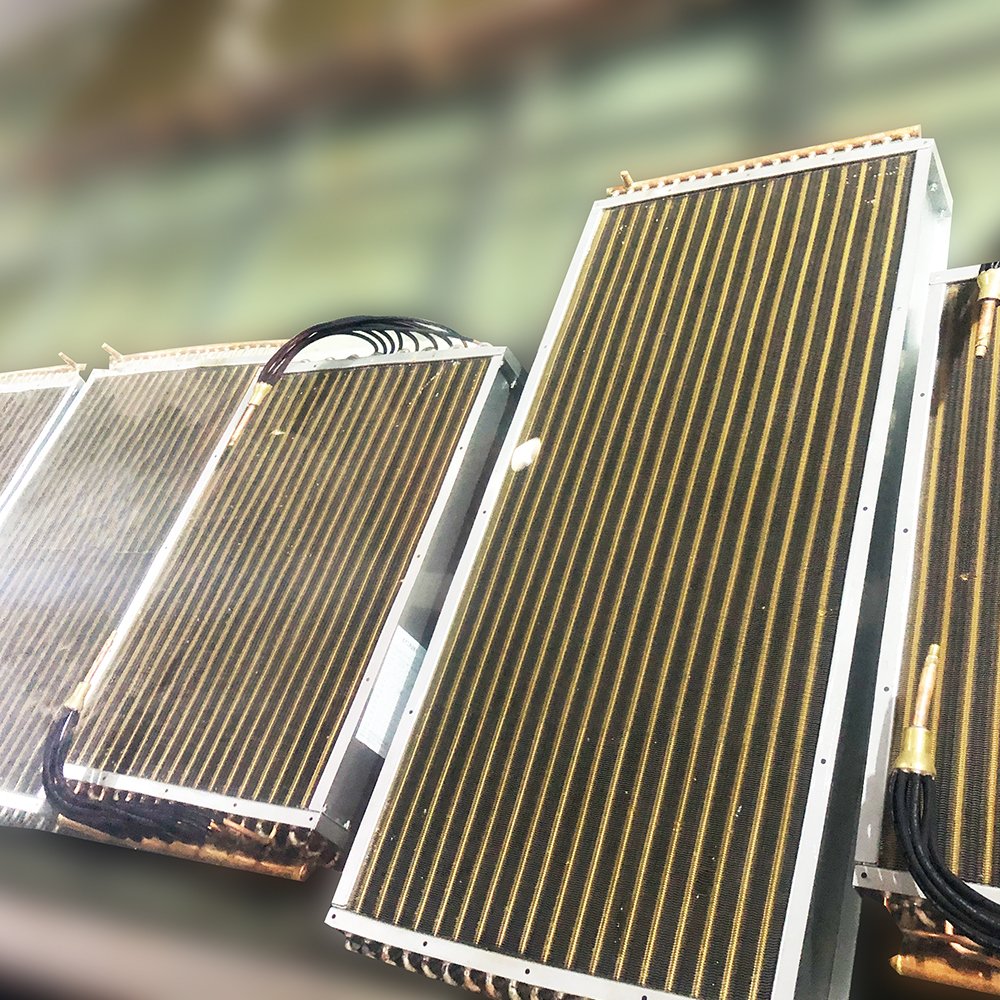 China Factory Supply Custom Logo Steel Air Conditioning Condenser Coil for Cold Room