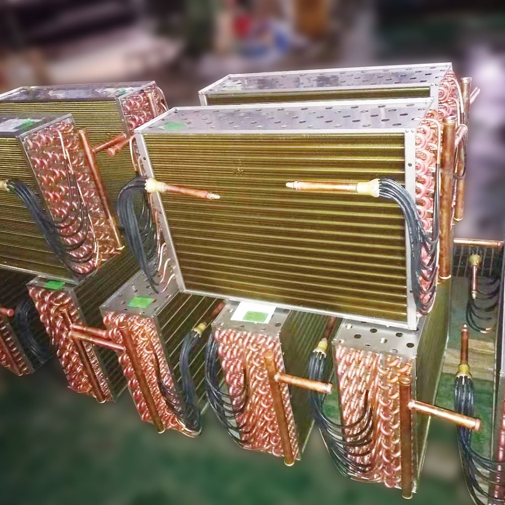 China Factory Supply Custom Logo Steel Air Conditioning Condenser Coil for Cold Room