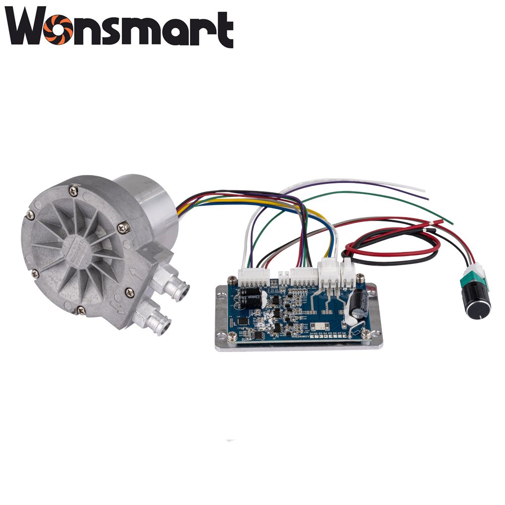 Small-Sized Centrifugal Blower Fan 13.5kpa High Pressure Air Turbine DC Electric Current Plastic Blade Bearing Component