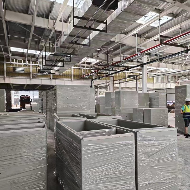 Factory Price Low Profile Pipe Air Duct for Ventilation System Air Conditioning Duct Panel Insulation Phenolic Board 350x75mm
