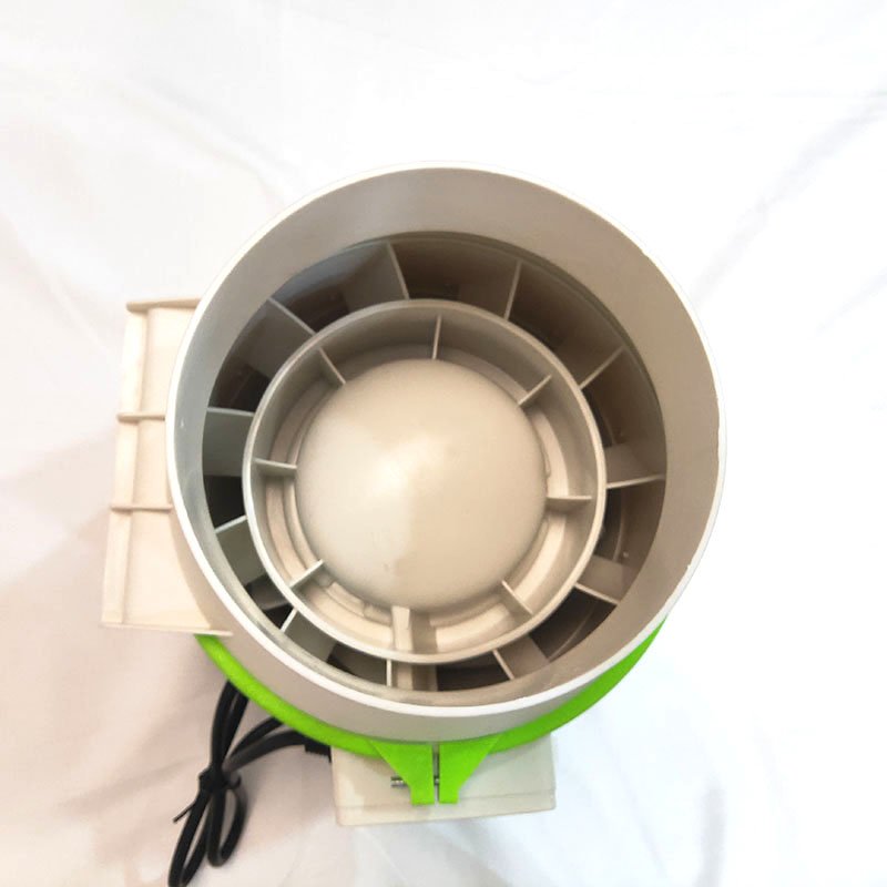 6 Inch Low Noise Inline Duct Hydroponic Exhaust Fan Ventilation Ventilating Blower Fan