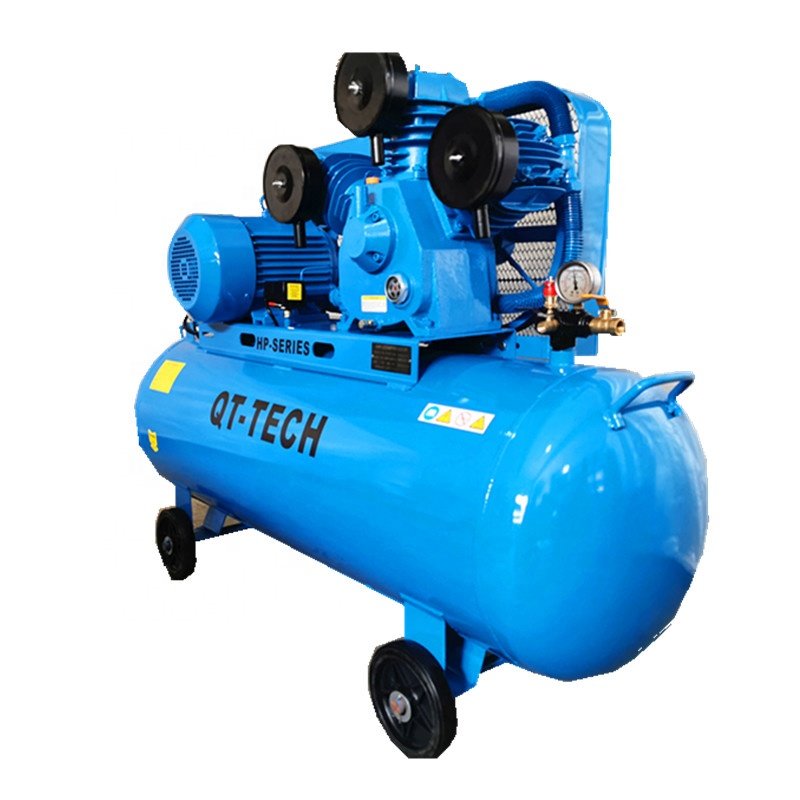 10HP 7.5KW 300L Piston air Compressor 300liter tank Belt Drive air Compressor 1130L/MIN