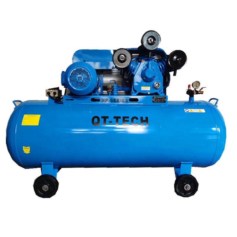 10HP 7.5KW 300L Piston air Compressor 300liter tank Belt Drive air Compressor 1130L/MIN