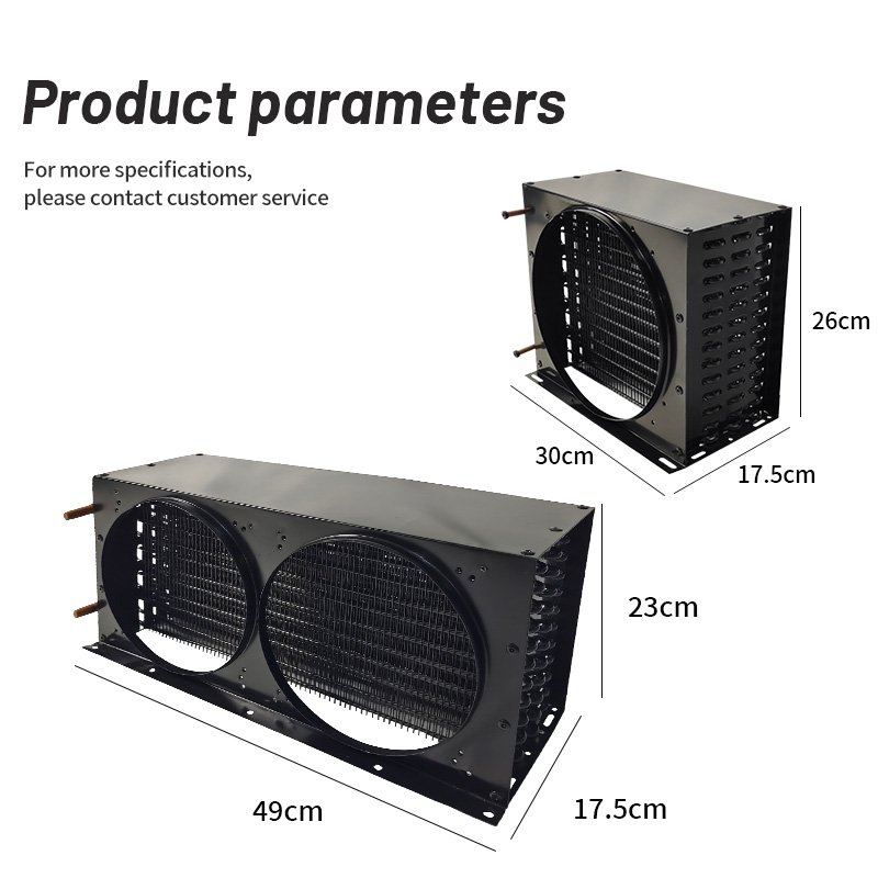 Refrigerator Condenser Refrigeration Iron Pipes Heat Exchange Industrial Evaporative Cooler Air Exchanger Fridge Part