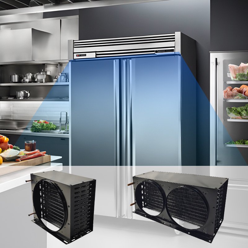Refrigerator Condenser Refrigeration Iron Pipes Heat Exchange Industrial Evaporative Cooler Air Exchanger Fridge Part