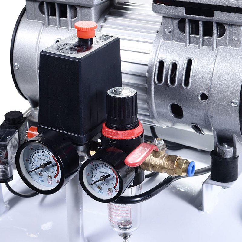 SPERAN Factory Dental Equipment Noiseless Oil Free Supply Two Dental Chair Unit Air Compressor